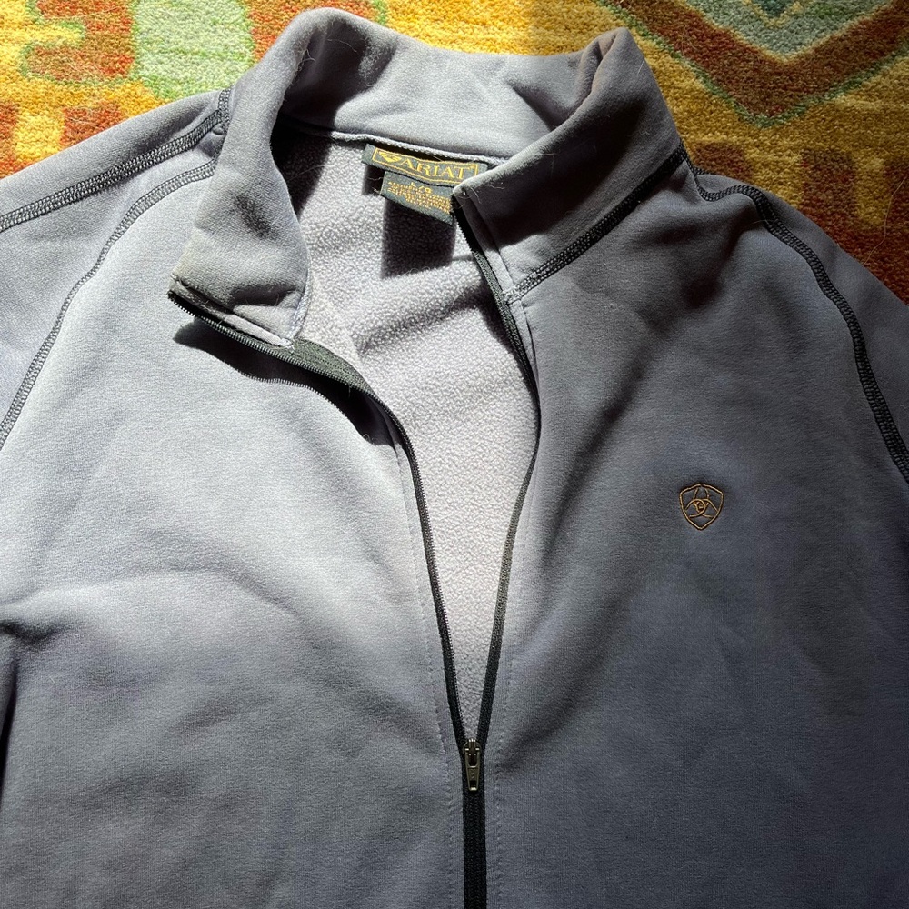 Purple Ariat half zip